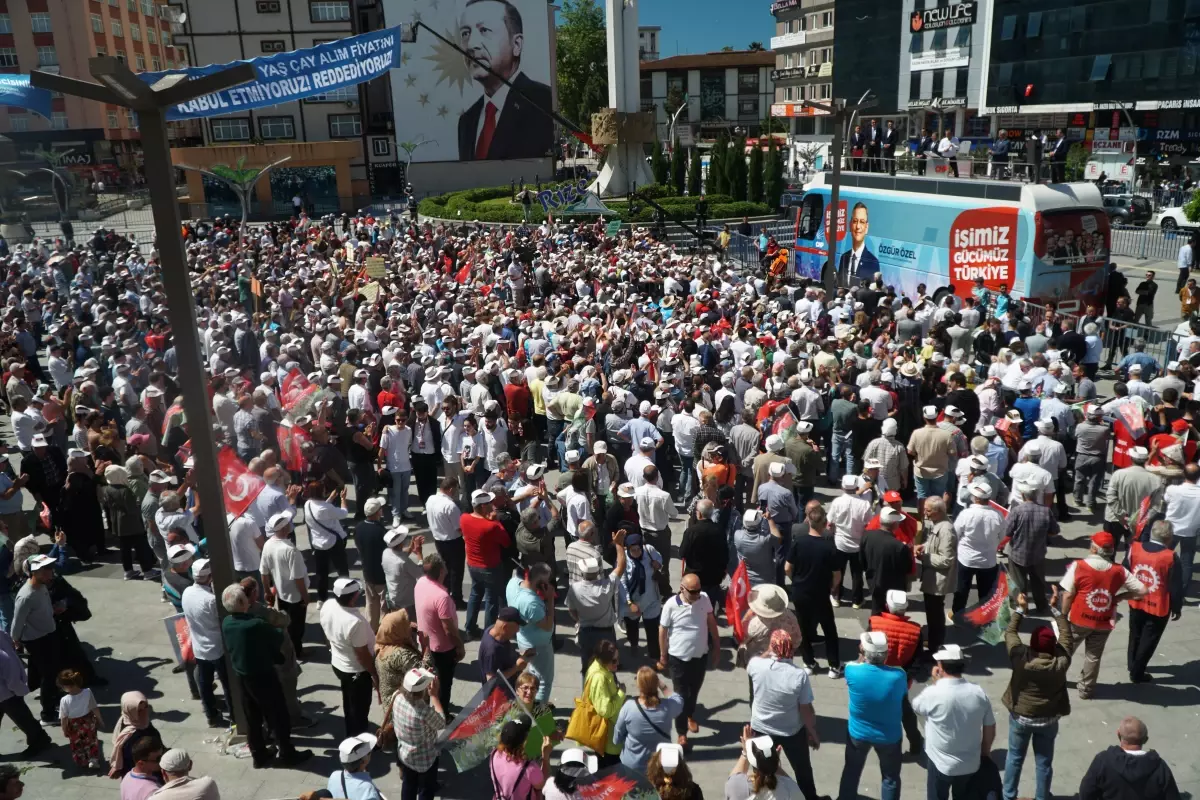 Özgür Özel: Çay kanunu mutlaka çıkarılmalıdır