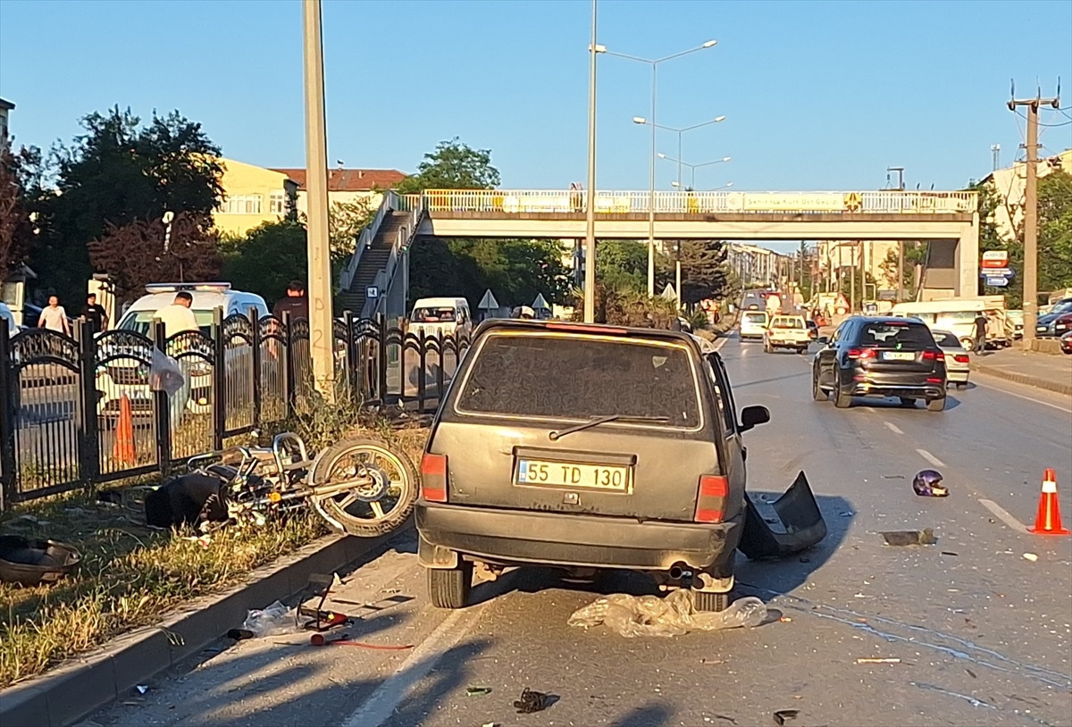 Bafra\'da bir kişinin ölümüne neden olan sürücü adli kontrol şartıyla serbest bırakıldı