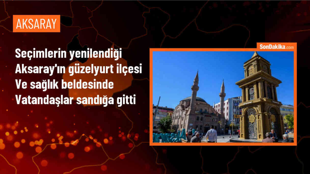 Güzelyurt ve Sağlık\'ta Seçimler Yeniden Yapılıyor