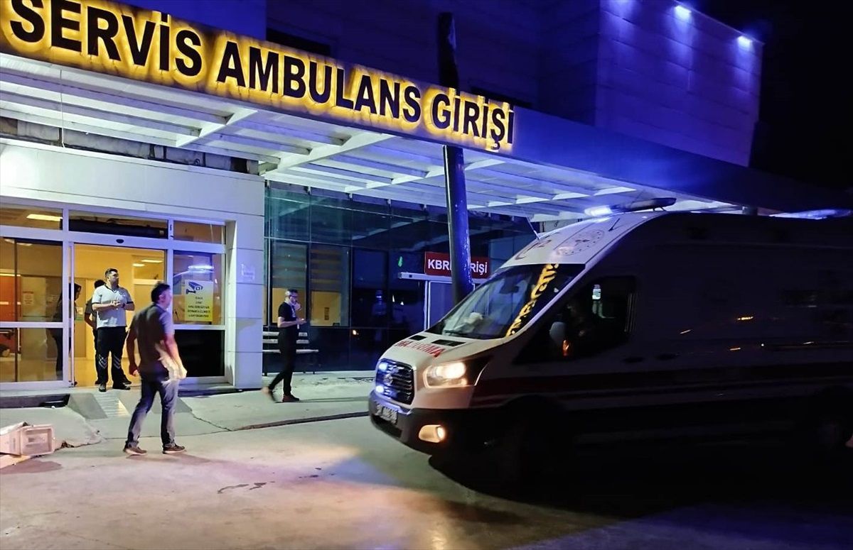 Sinop\'un Boyabat ilçesinde köy muhtarı motosiklet kazası geçirdi