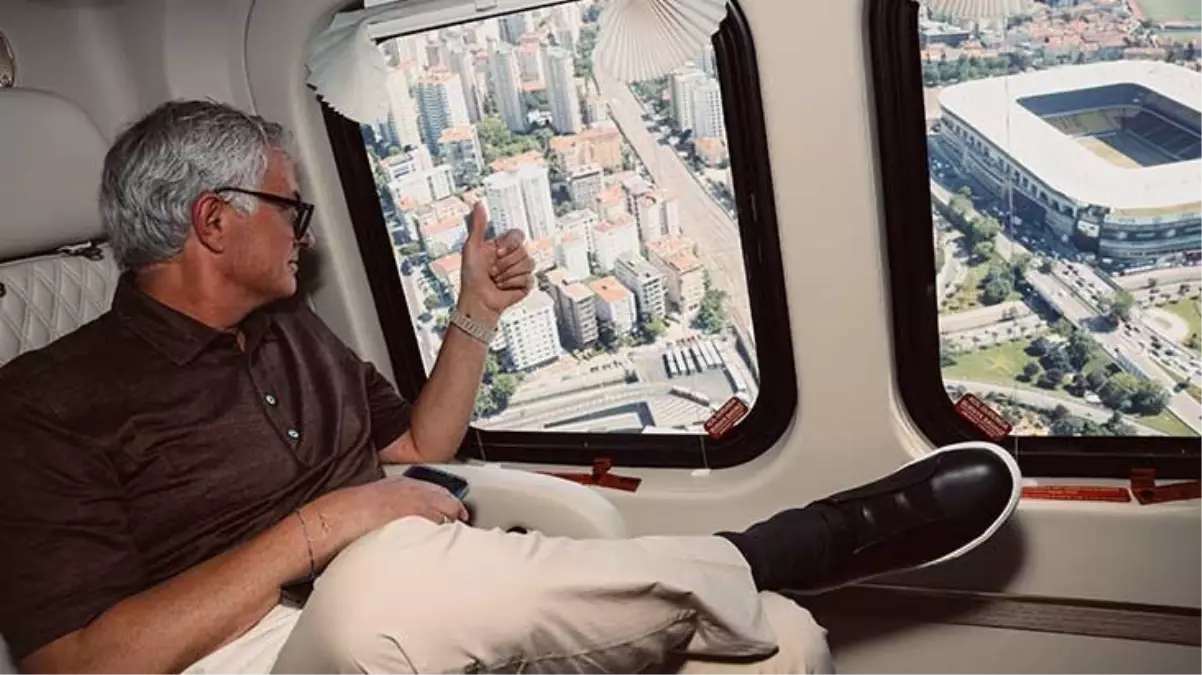 Taraftarları mest etti! Jose Mourinho\'dan ilk Fenerbahçe paylaşımı