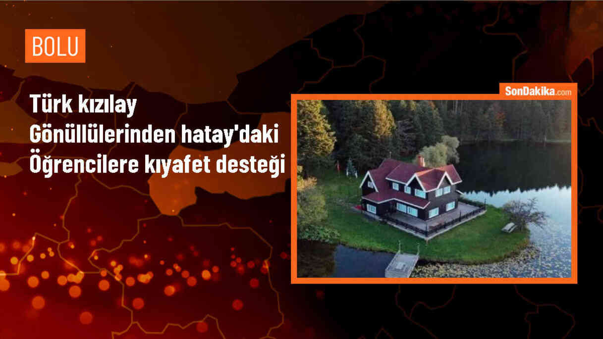 Türk Kızılay Bolu Şubesi, Hatay\'daki Öğrencilere Kıyafet Hediye Etti ve Nakdi Yardımda Bulundu