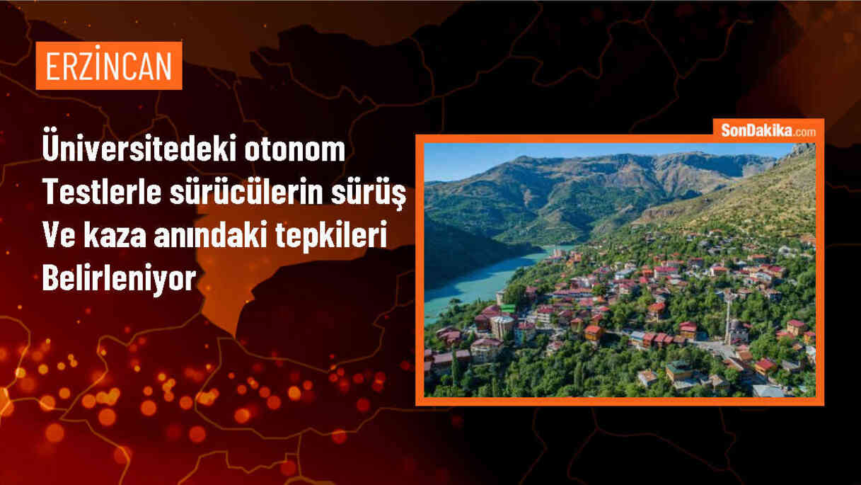 Erzincan Binali Yıldırım Üniversitesi\'nde sürücü davranışları tespit ediliyor