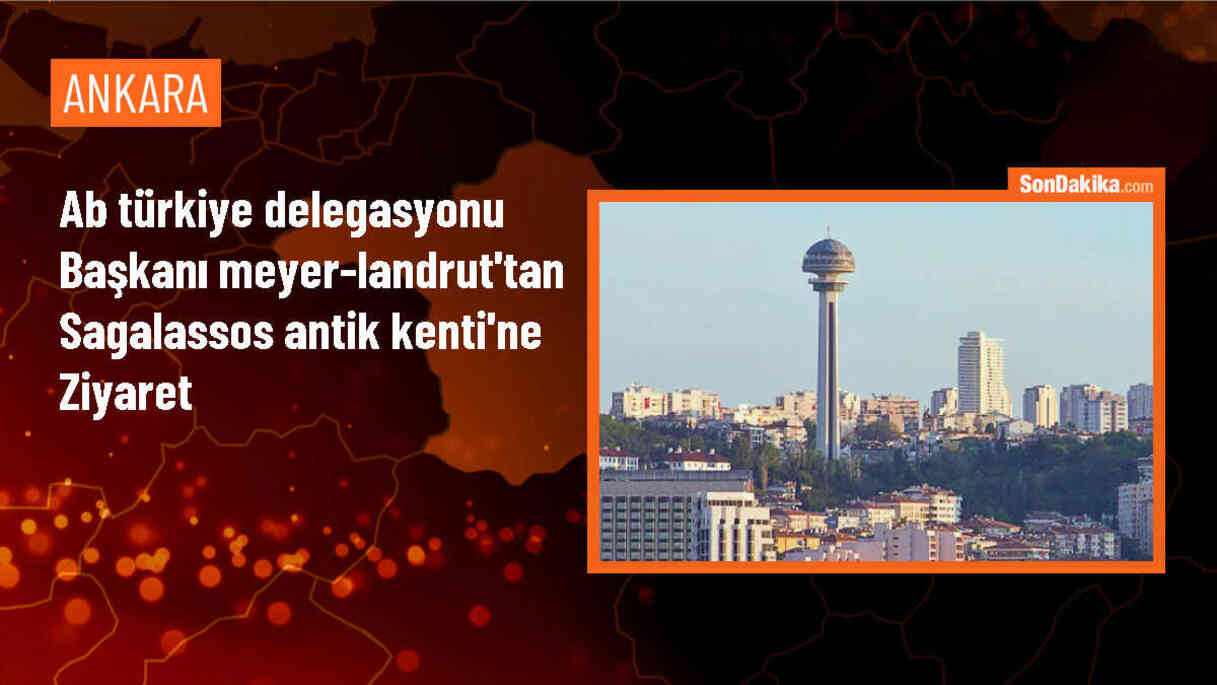 AB Türkiye Delegasyonu Başkanı Sagalassos Antik Kenti\'ni Ziyaret Etti