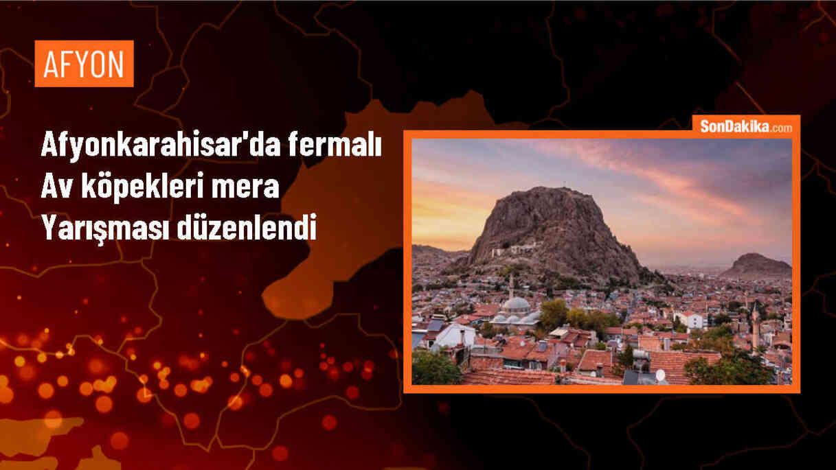 Sandıklı\'da Fermalı Av Köpekleri Mera Yarışması Gerçekleştirildi