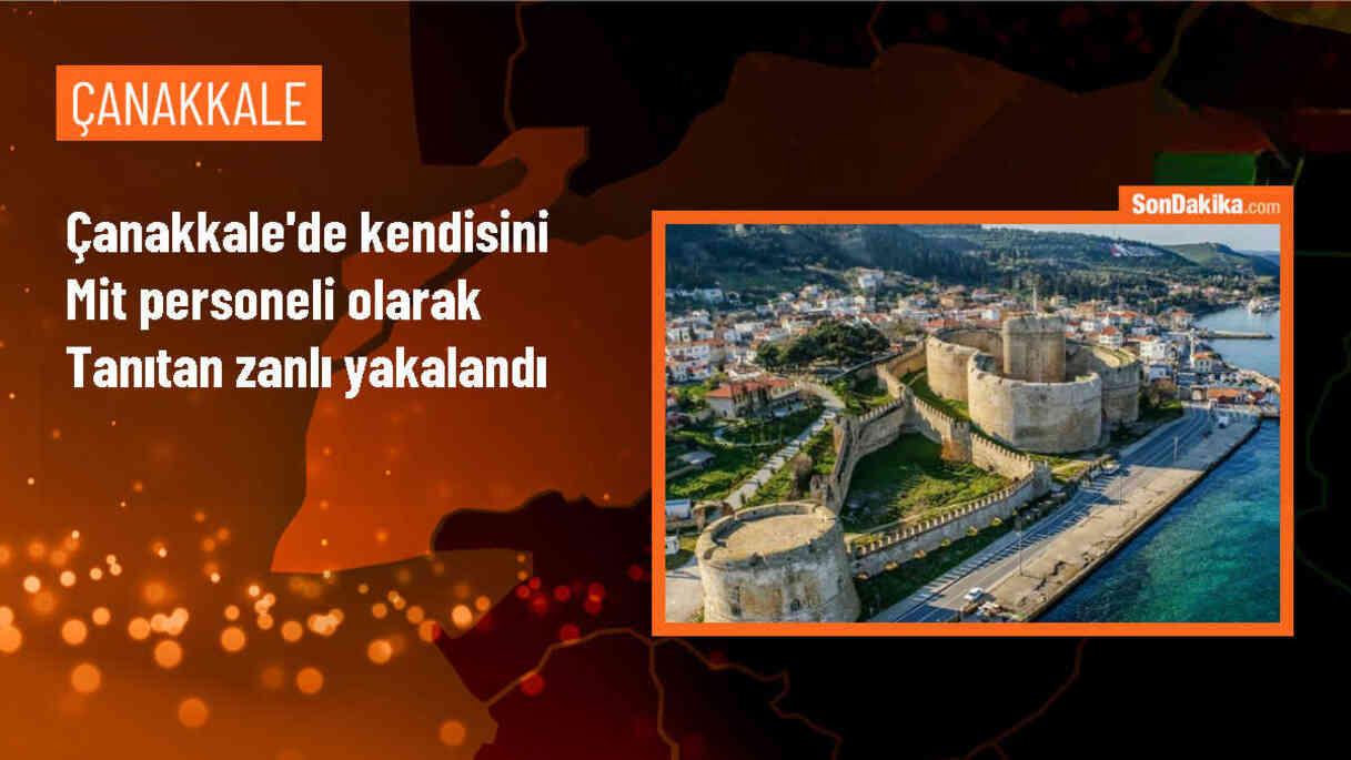 Çanakkale\'de MİT Personeli Olarak Tanıtan Şüpheli Gözaltına Alındı