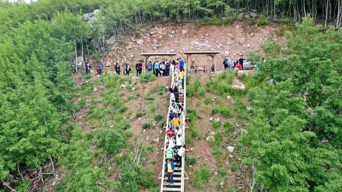 Hacılar Ortaseki Ormanları Doğa ve Spor Severleri Ağırlıyor