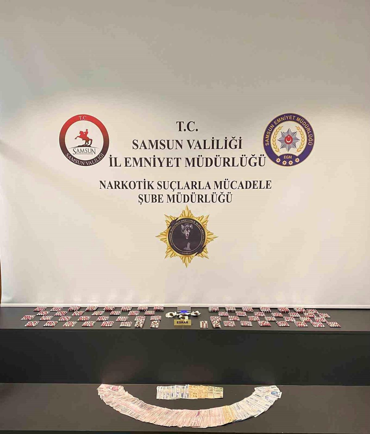 Samsun\'da evinde uyuşturucu madde ele geçirilen bir kişi gözaltına alındı