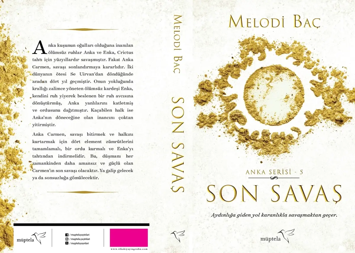 Yazar Melodi Baç\'ın Anka Serisi\'ne Yeni Bir Kitap Eklendi