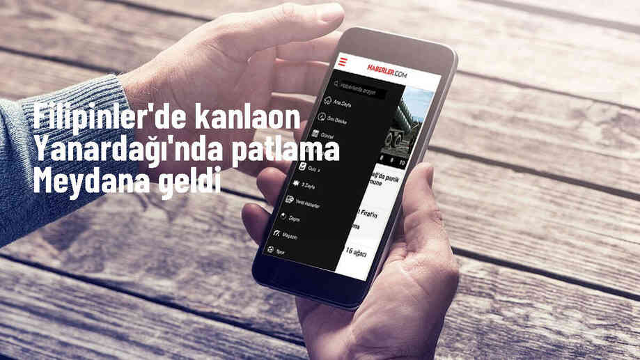 Filipinler\'deki Kanlaon Yanardağı 6 Dakika Boyunca Patladı