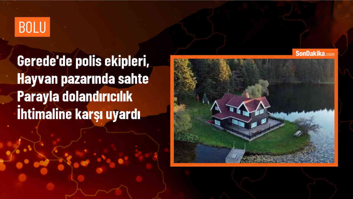 Gerede\'de Canlı Hayvan Pazarında Sahte Para Uyarısı