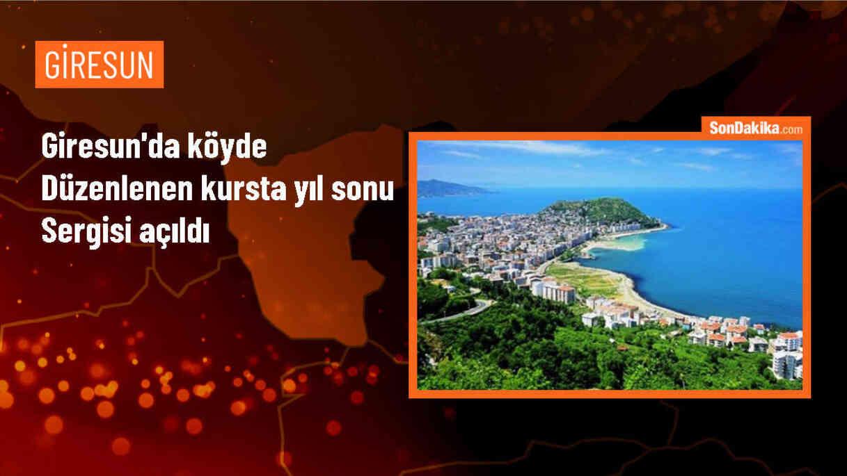 Eynesil Halk Eğitim Merkezi Müdürlüğü\'nden Yıl Sonu Sergisi