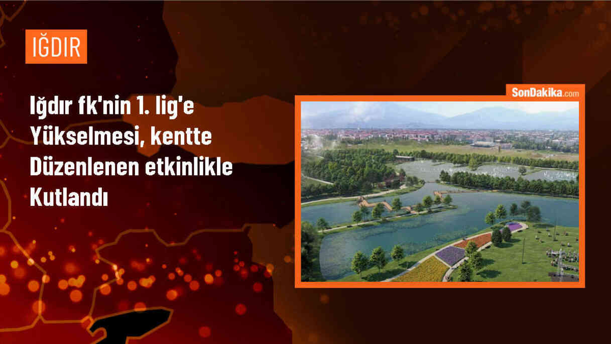 Alagöz Holding Iğdır FK, Trendyol 1. Lig\'e yükselmesini kutladı