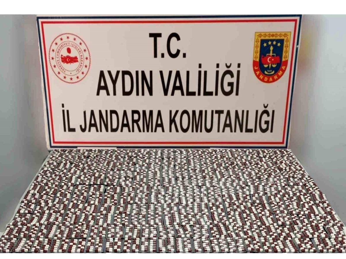 Nazilli\'de 2 Bin 340 Sentetik Uyuşturucu Hap Ele Geçirildi