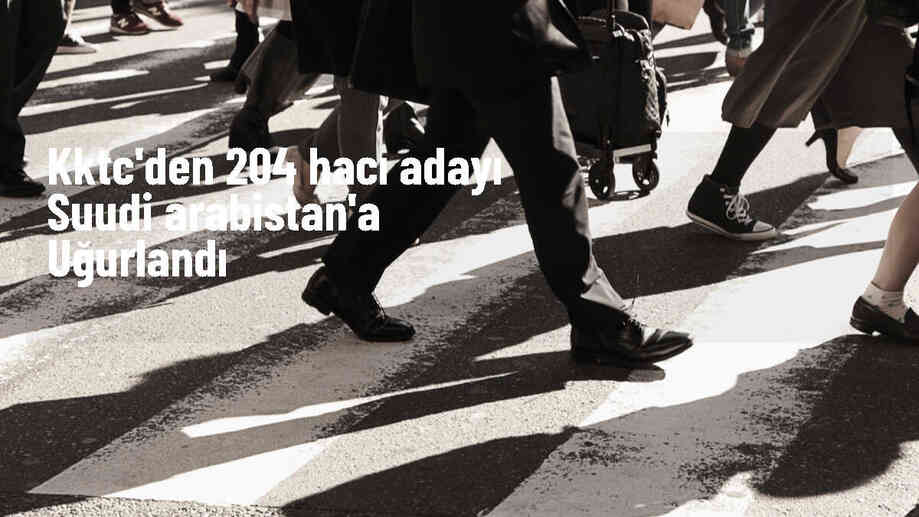 KKTC\'den 204 hacı adayı kutsal topraklara gitti