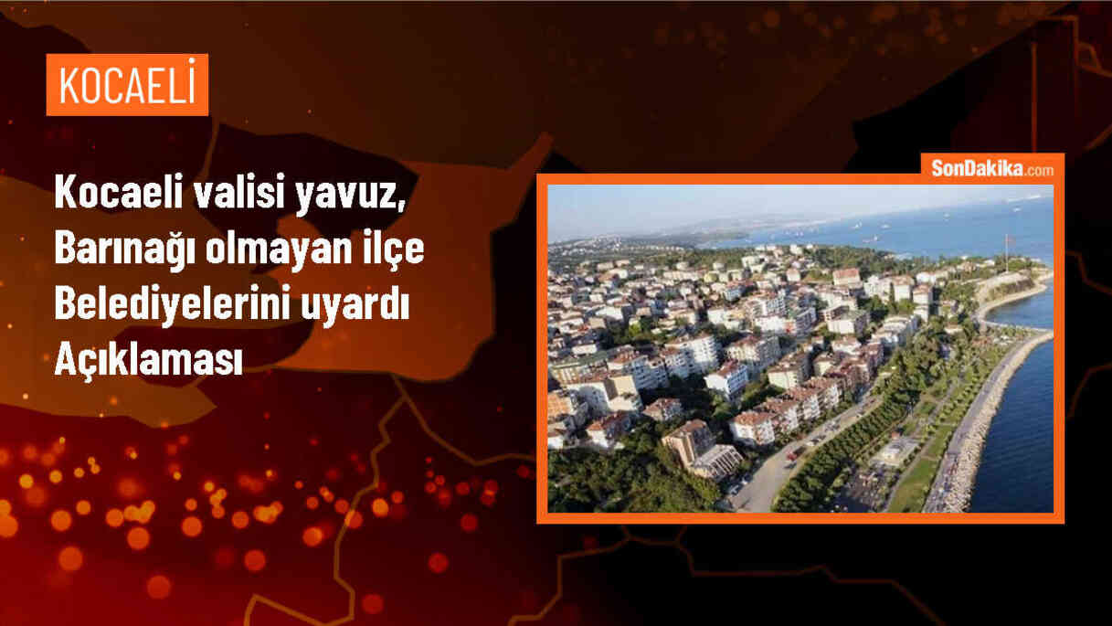 Kocaeli Valisi: İlçe belediyeleri barınak yapmalı ve kısırlaştırma faaliyetlerine odaklanmalı
