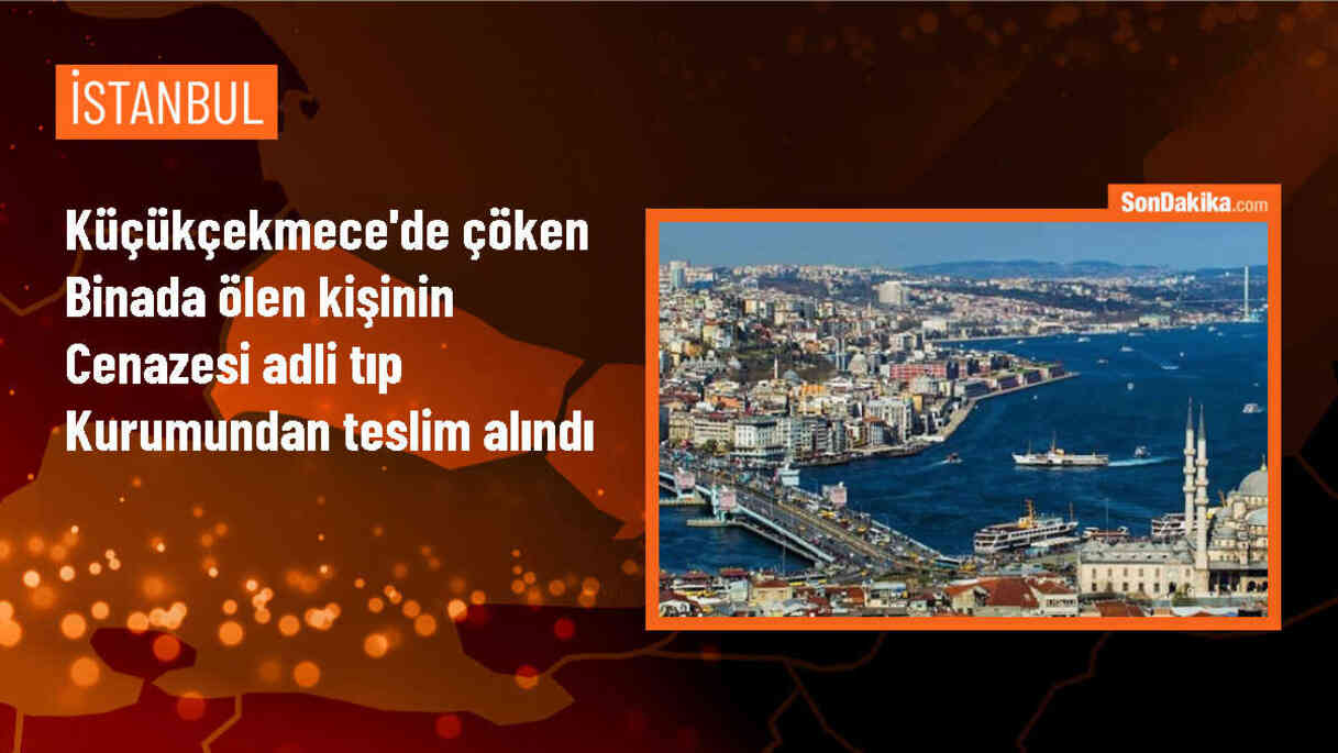 Küçükçekmece\'de 3 katlı bina çöktü, Türkmenistan uyruklu kişi hayatını kaybetti