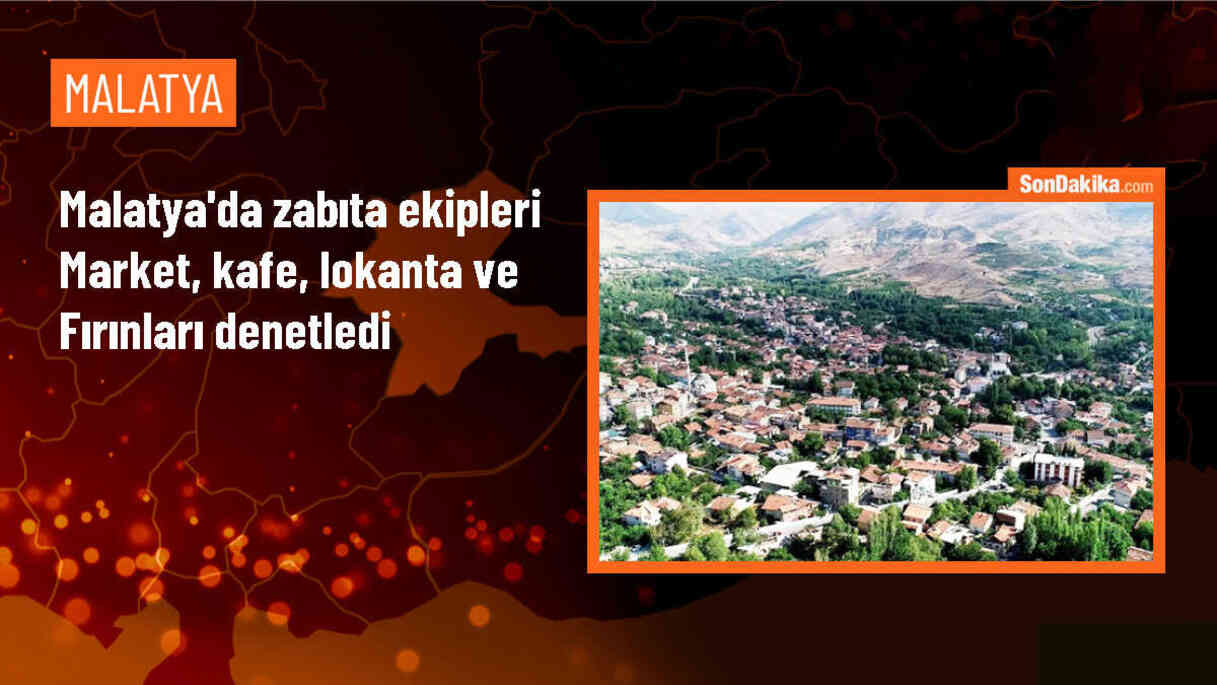 Malatya\'da Battalgazi Belediyesi Zabıta Ekipleri Denetim Yaptı