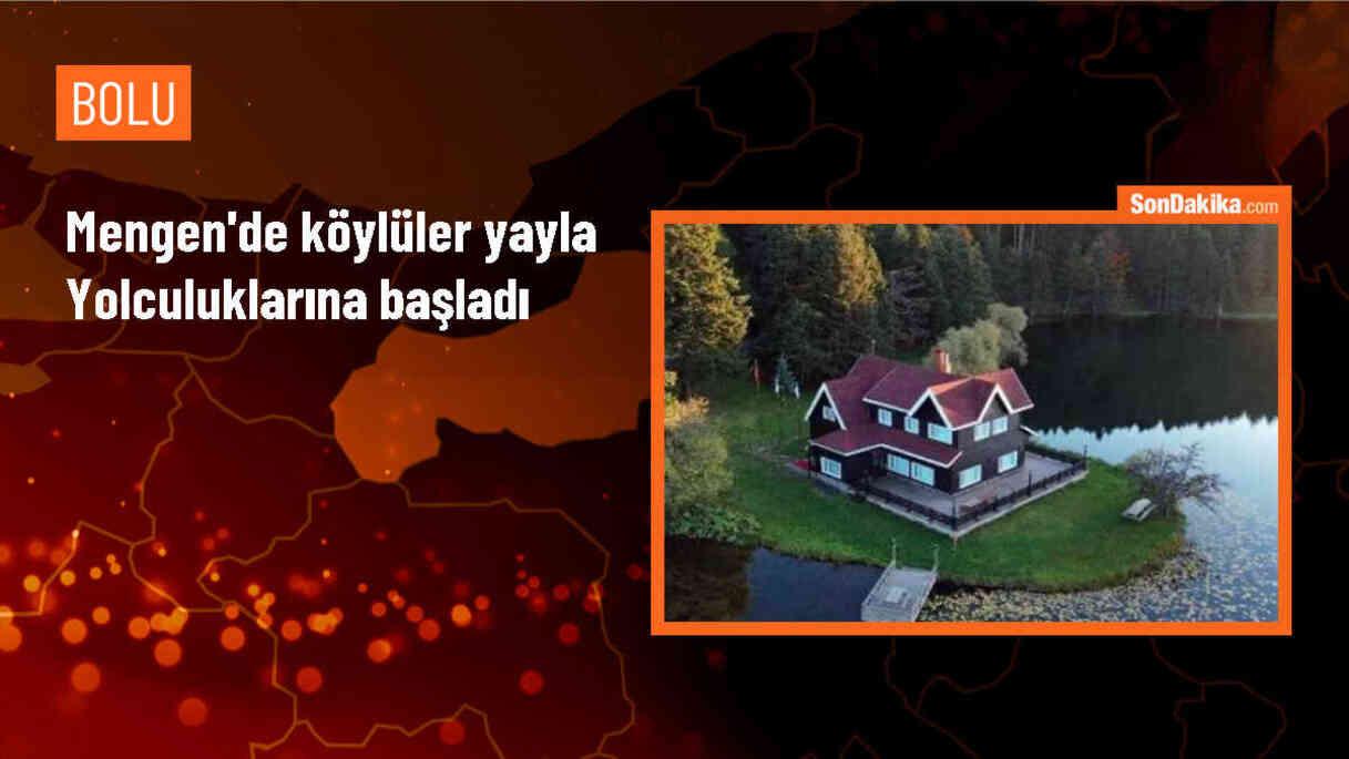 Mengen\'de Yaylacılar Yola Çıktı