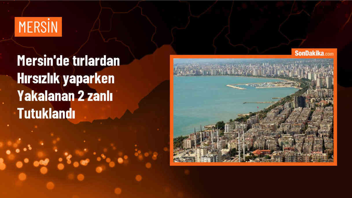 Mersin\'de Tırlardan Hırsızlık Yapan 2 Zanlı Tutuklandı
