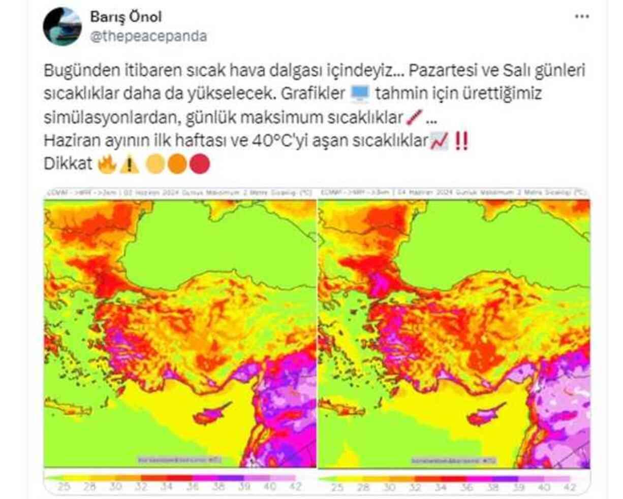 Profesörden sıcak hava uyarısı: Gezegen kıpkırmızı, çok daha sıcak günler kapıda