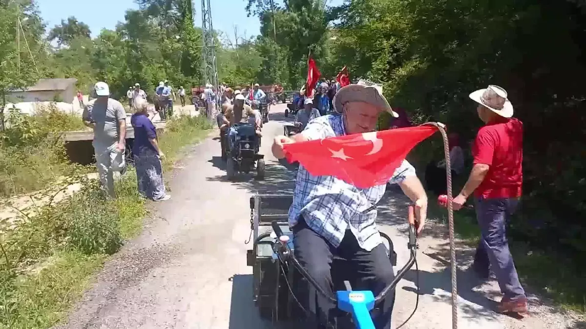 Köseli Mahallesi\'nde Taş Ocağı Protestosu