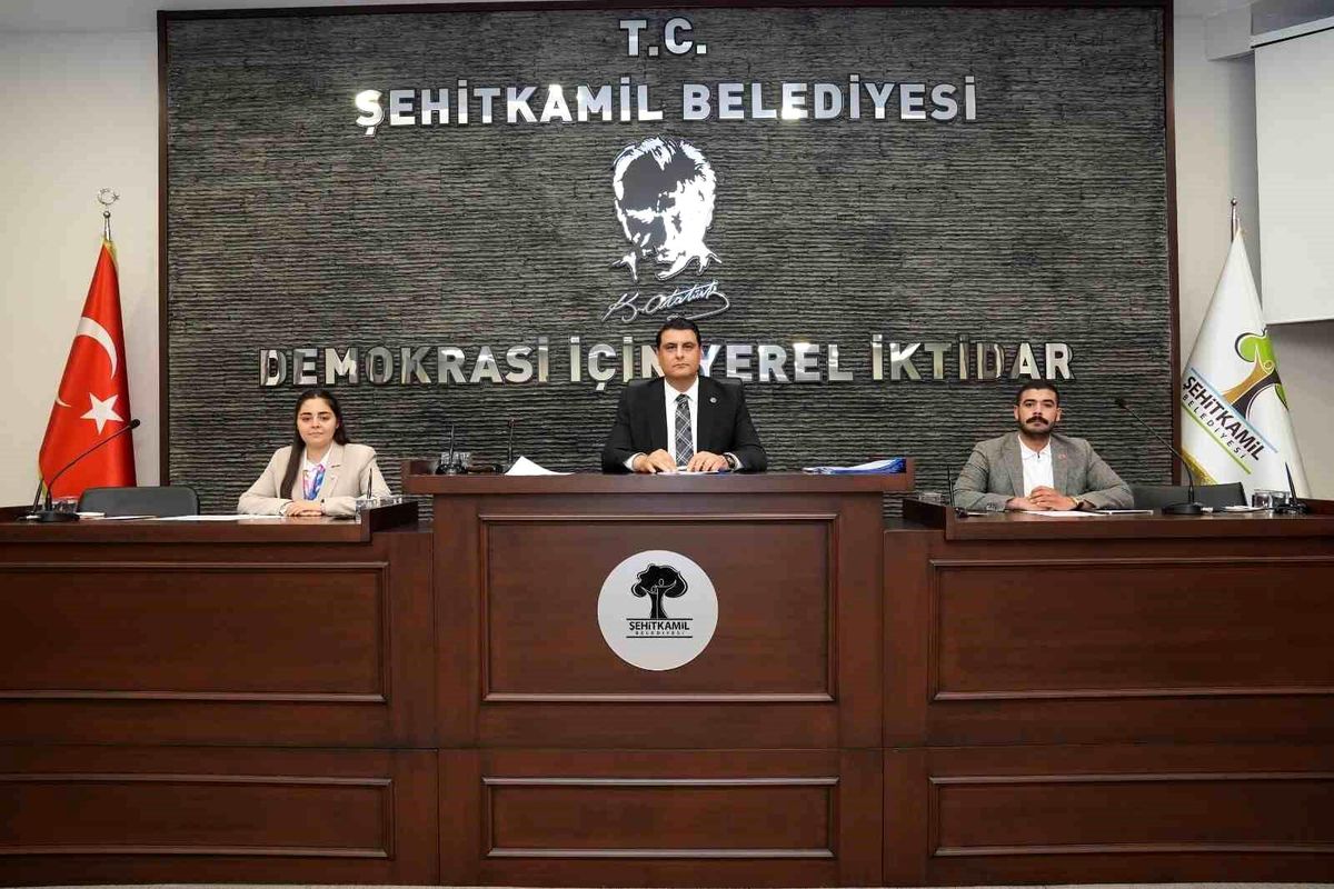 Şehitkamil Belediye Meclisi 2024 Yılı Dönemi Haziran Ayı 1. Birleşim Toplantısı Tamamlandı