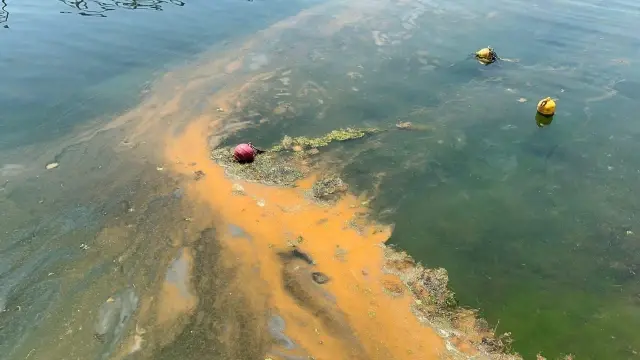 Tekirdağ'da Tankerden Denize 12 Bin Litre Mazot Sızdı