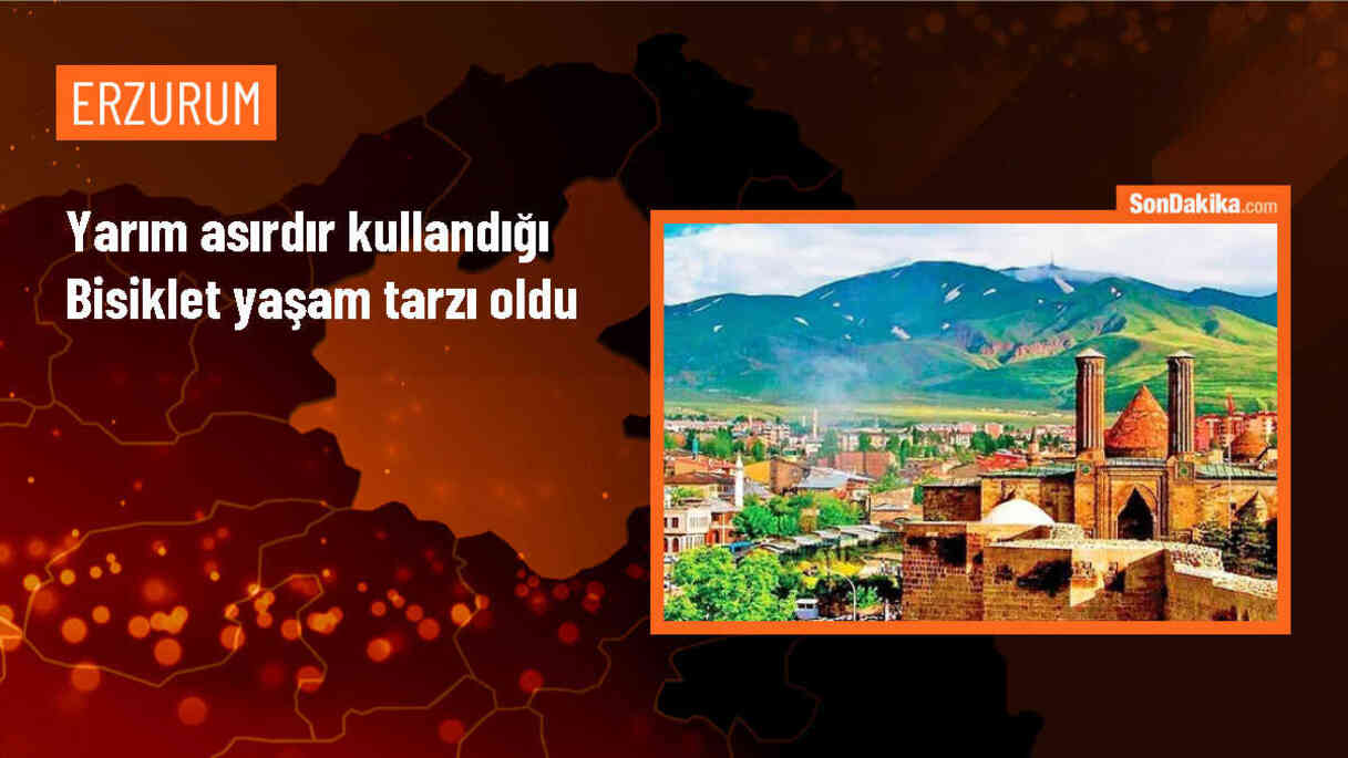 Erzurum\'da Bisikletle Doğayla İç İçe Yaşam