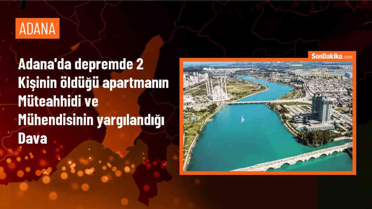 Adana\'da depremde yıkılan apartmanla ilgili yargılama devam ediyor