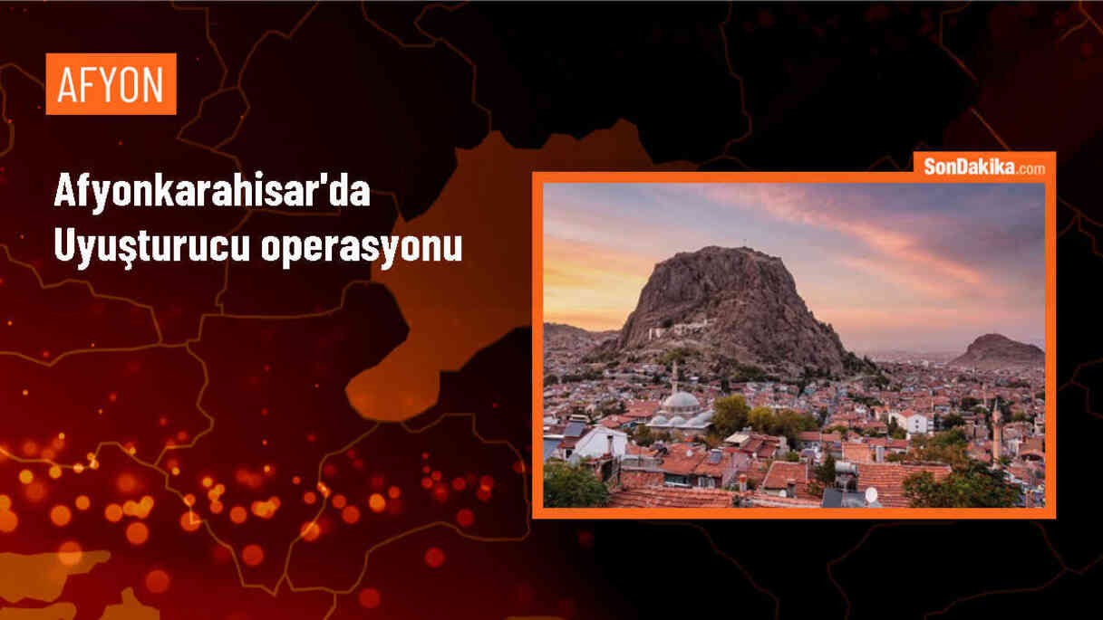 Afyonkarahisar\'da Uyuşturucu Operasyonu: 2 Gözaltı
