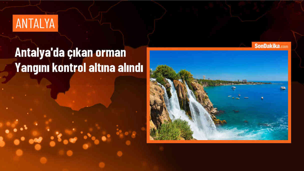 Antalya\'da çıkan yangında 5 hektar ormanlık alan zarar gördü