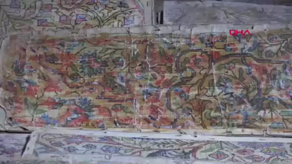 Kayseri\'de 80 Yıllık Halı Motifleri Gün Yüzüne Çıkarılıyor