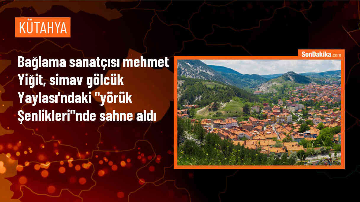Simav Gölcük Yaylası\'nda Yörük Şenlikleri düzenlendi