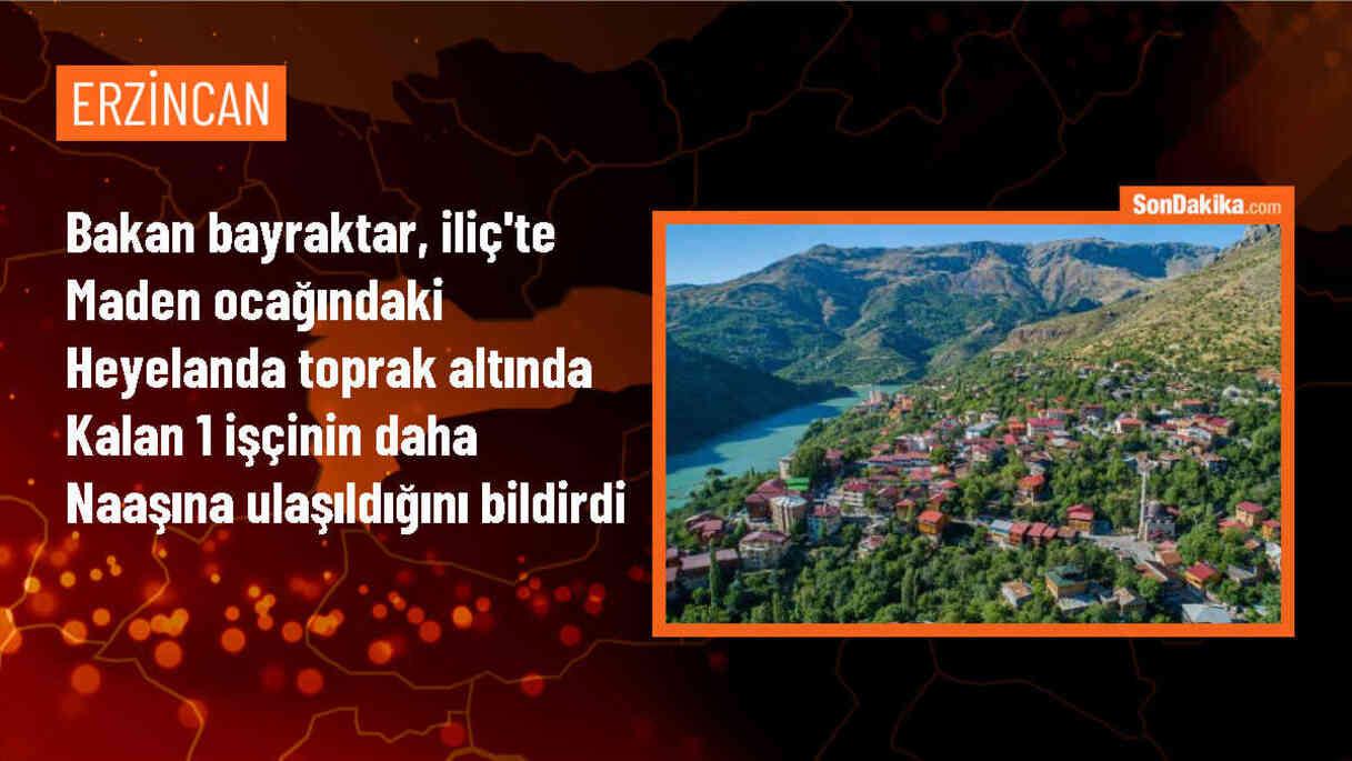 Erzincan\'da maden sahasında heyelan: Toprak altında kalan işçilerden birinin daha naaşına ulaşıldı