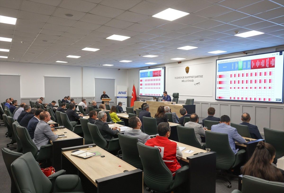 Bilecik\'te İl Risk Azaltma ve Afet Müdahale Planı Toplantısı Gerçekleştirildi