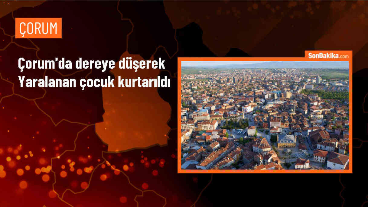 Çocuk Dereye Düşerek Yaralandı
