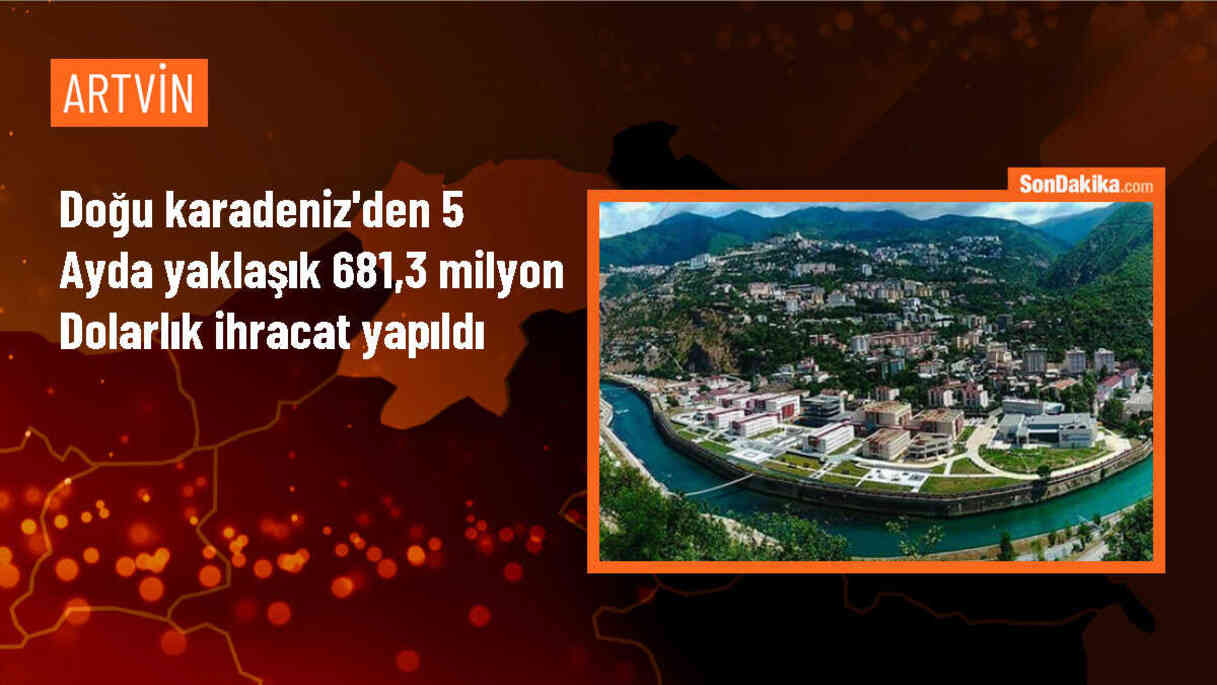Doğu Karadeniz\'den 2024\'ün Ocak-Mayıs döneminde 681 milyon dolarlık ihracat