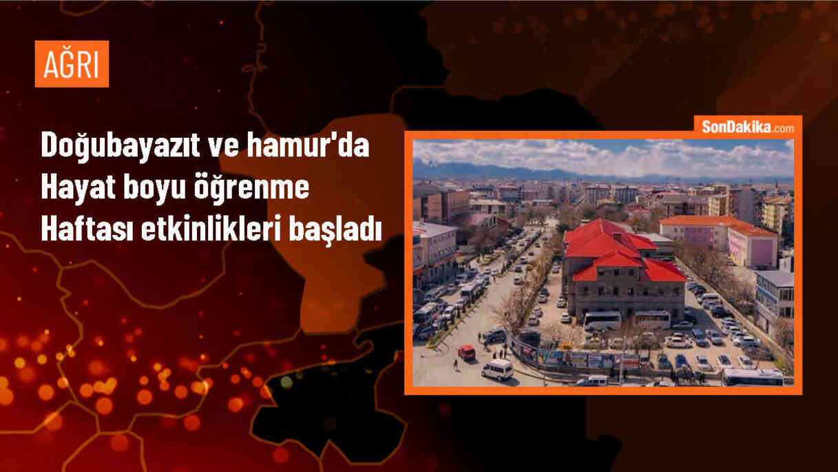 Ağrı\'da Hayat Boyu Öğrenme Haftası etkinlikleri başladı