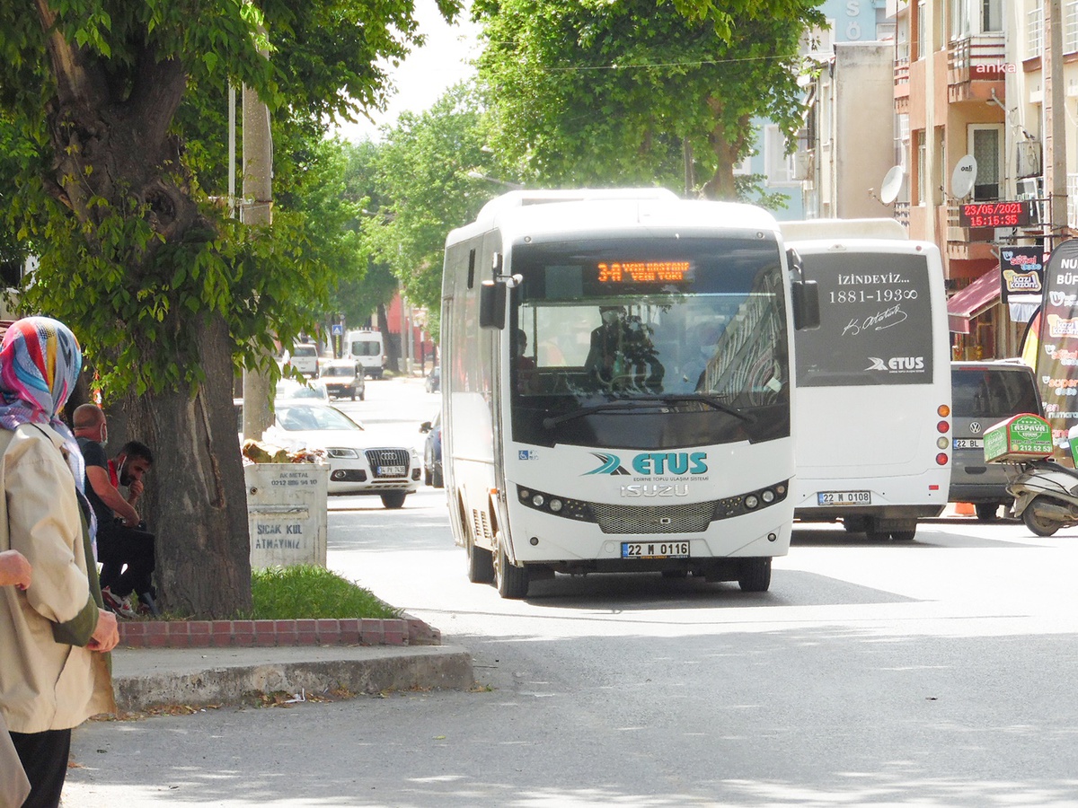 Edirne\'de Ulaşım Araçlarının Ücretlerine Zam Yapıldı