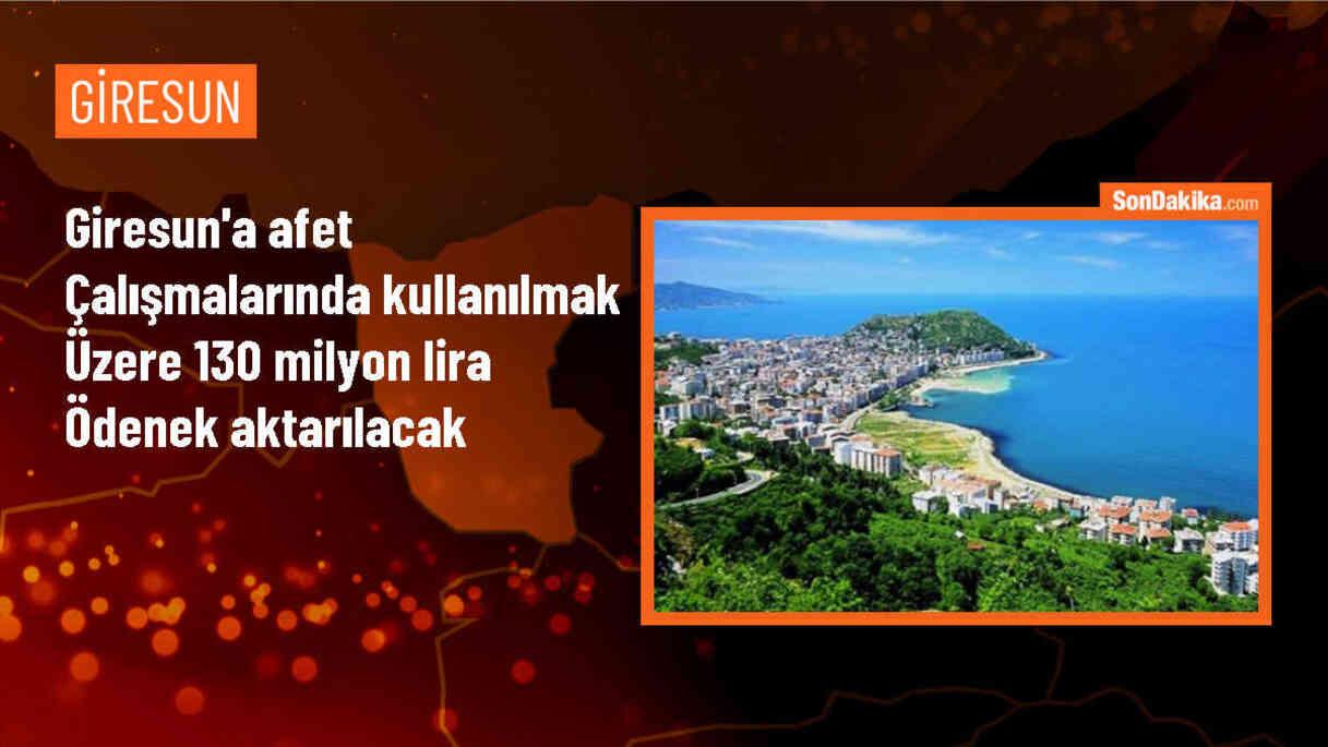 AK Parti Giresun Milletvekili Ali Temür: Sel afetleri için 130 milyon lira ödenek sağlandı