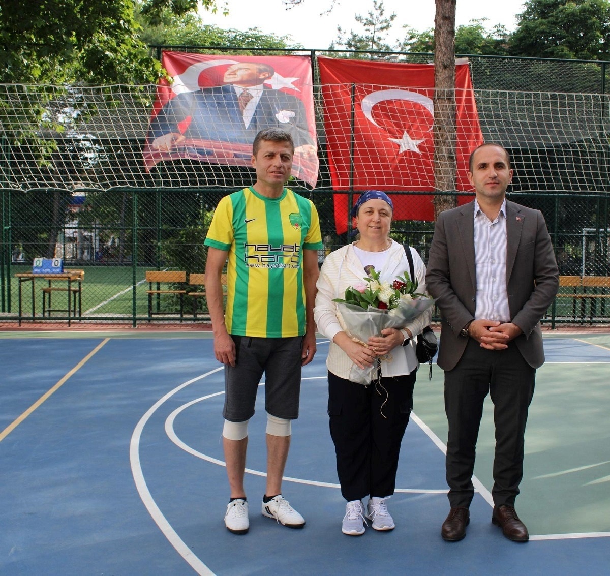 Çorum İskilip\'te Şehit Mikail Kaya adına voleybol turnuvası başladı