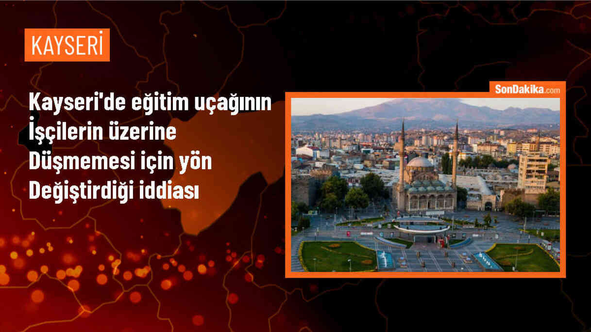 Kaza kırıma uğrayan eğitim uçağı, tarlada çalışan işçilerin üzerine düşmemek için yönünü değiştirdi iddiası