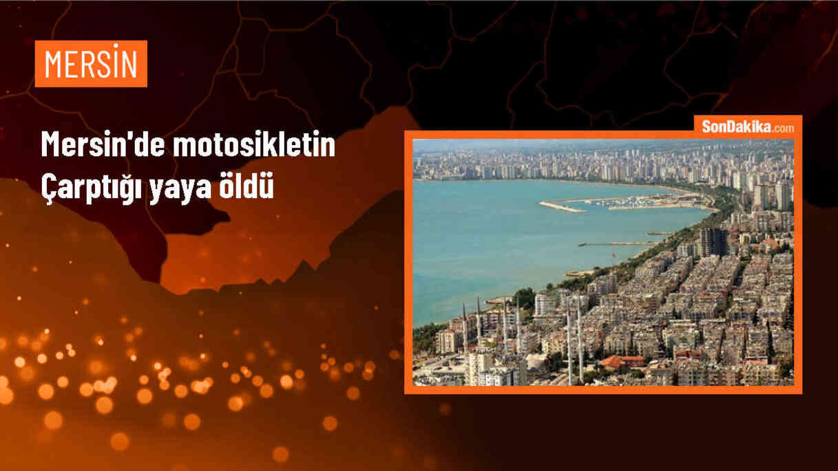 Motosikletin Çarptığı Yaya Hayatını Kaybetti