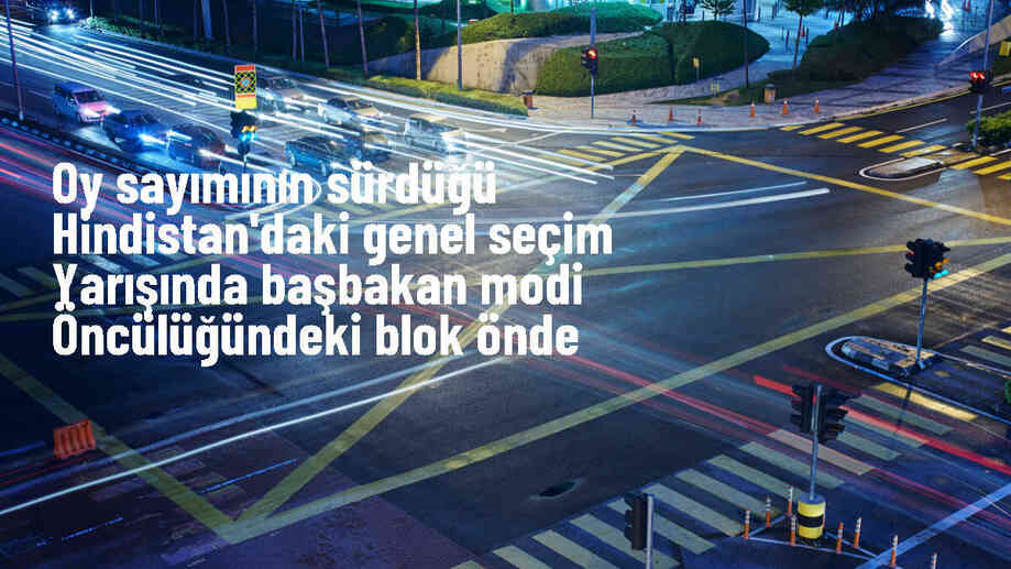 Hindistan Seçimlerinde Modi\'nin Partisi Önde Gidiyor