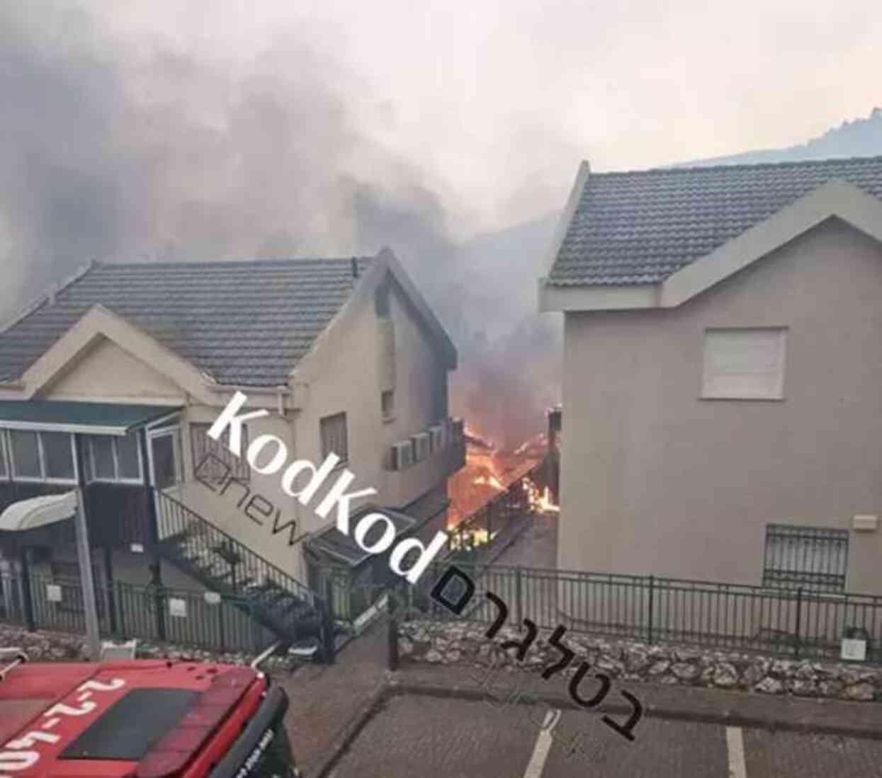 Sıcaklık 40 dereceyi buldu! Hizbullah'ın roket yağmuru İsrail'i yangın yerine çevirdi