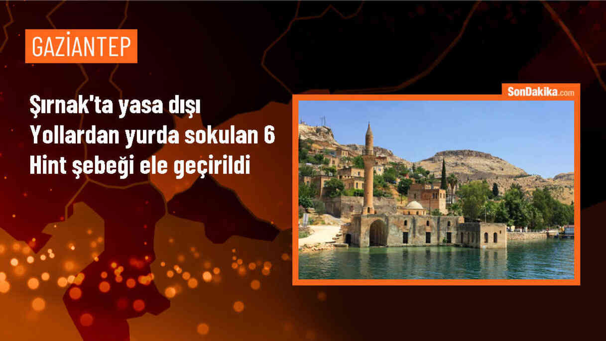 Silopi\'de Yasa Dışı Yollardan Getirilen 6 Hint Şebeği Ele Geçirildi