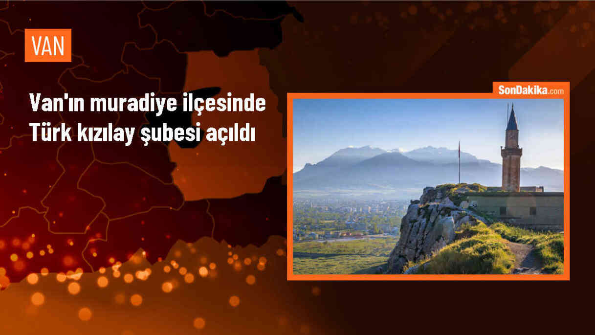 Van Muradiye\'de Türk Kızılay Şubesi Açıldı