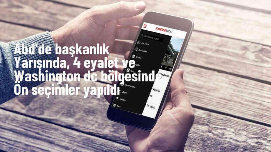 ABD\'de Biden ve Trump, 4 eyalet ile Washington DC\'de ön seçimleri kazandı