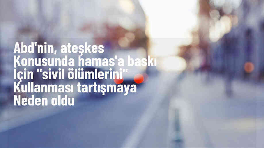 ABD Dışişleri Bakanlığı, ateşkesi kabul etmezse sivil kayıpların devam edeceğini belirtti